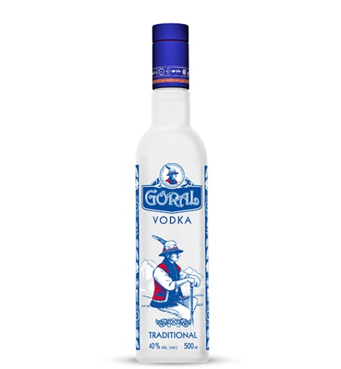 Goral Vodka traditional 40% 0.5L