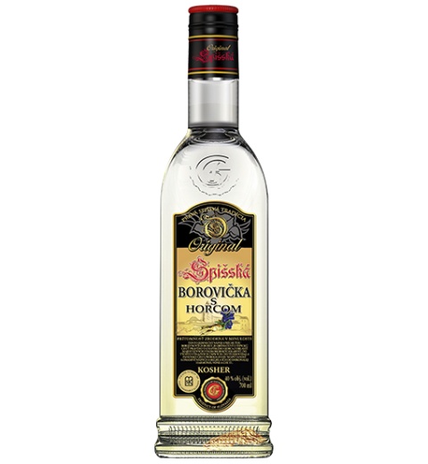 Spišská Borovička s horcom Original KOSHER 40% 0.7L