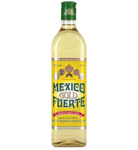 Mexico Fuerte Gold 38% 0.7L