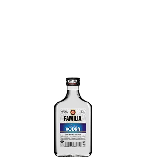 FAMILIA Vodka De Luxe 40% 0.2L