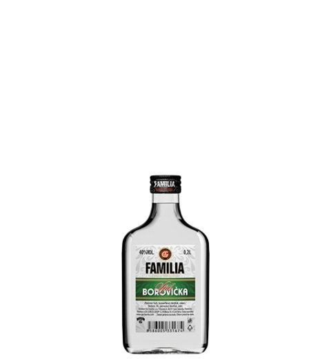 FAMILIA Borovička 40% 0.2L