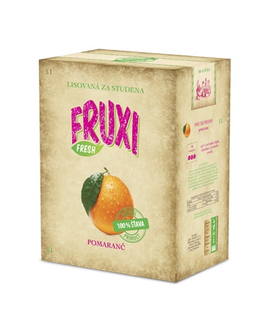 FRUXI FRESH Pomaranč 5L