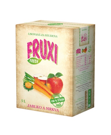 FRUXI FRESH Jablko a mrkva 5L