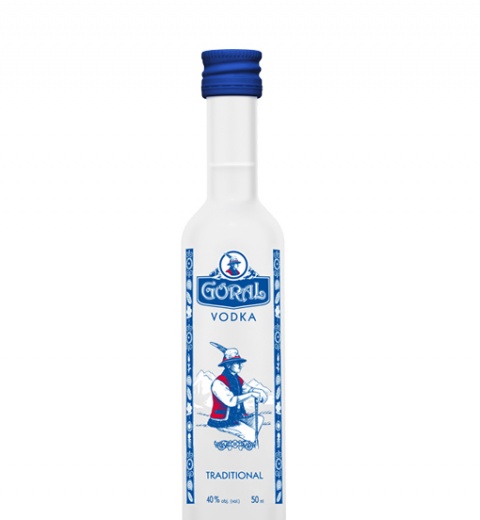 Goral Vodka traditional 40% 0.05L