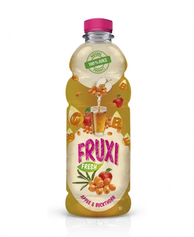 FRUXI FRESH Jablko a rakytník 1L PET