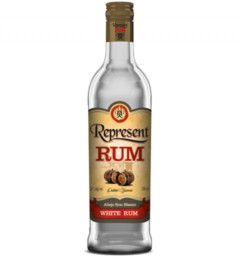 REPRESENT Rum white 38% 0,7 l