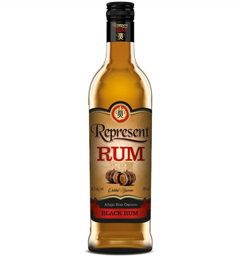REPRESENT Rum black 38% 0,7 l